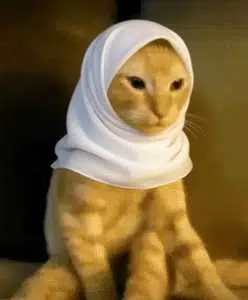 Cat Wif Hijab logo