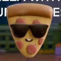 Pizza With Sunglasses
