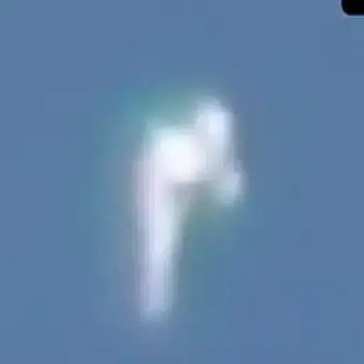 Floating Midair Alien