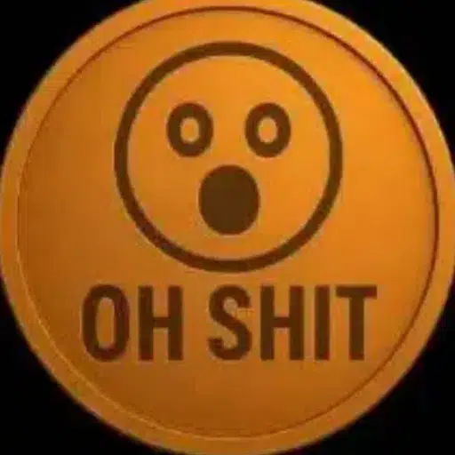oh shit coin logo