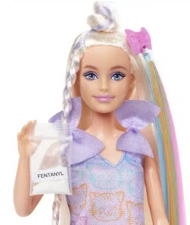 Fentanyl Barbie Doll