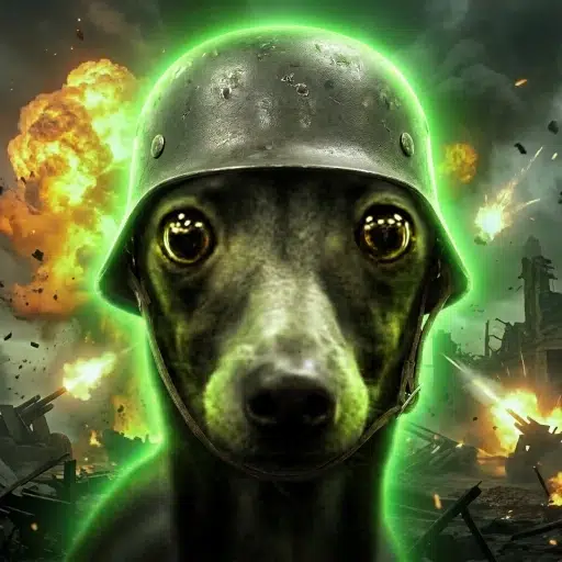 Post Traumatic Stress Dog logo