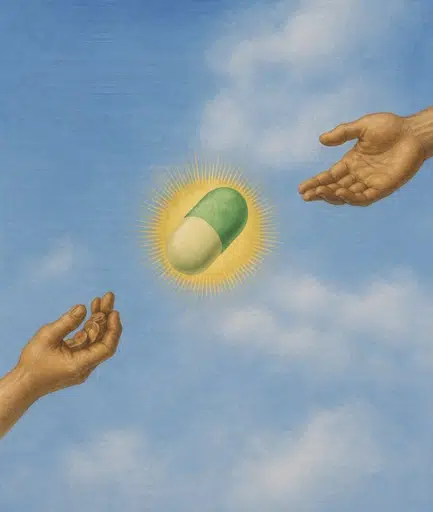 one pill and a dream logo