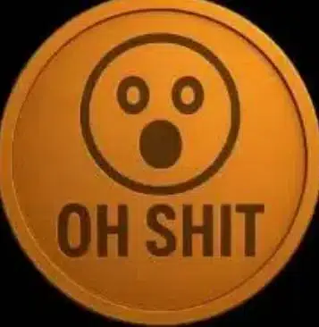 oh shit coin logo