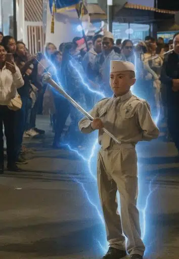 The Baton Kid