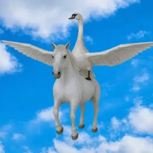 Flying Swan Pegasus logo