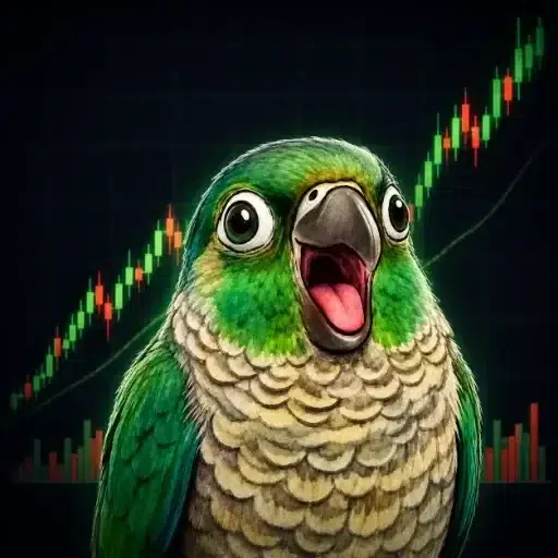 The Quant Parrot logo